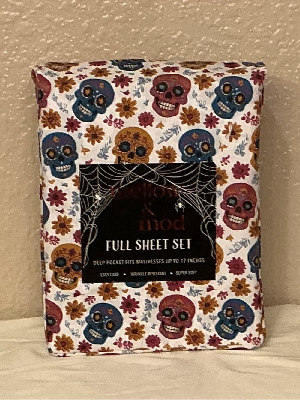 Mellow & Mod Halloween Sugar Skulls Full Sheet Set